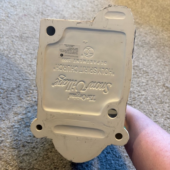 Department 56 Holy Spirit Church Original Snow Village Ceramic Christmas Decor - Picture 6 of 6